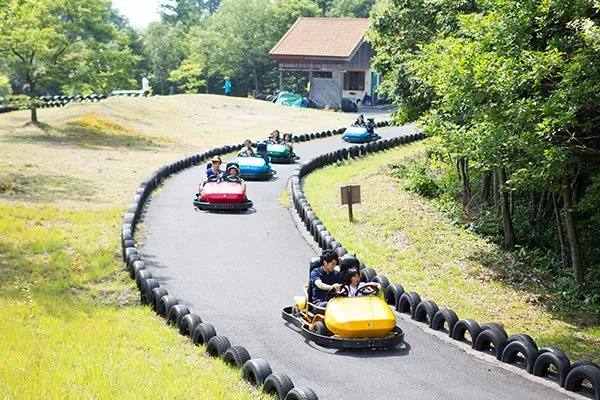 ゴーカートを愉しむ様子
